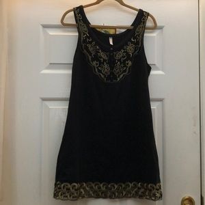 FREE PEOPLE brand, black dress